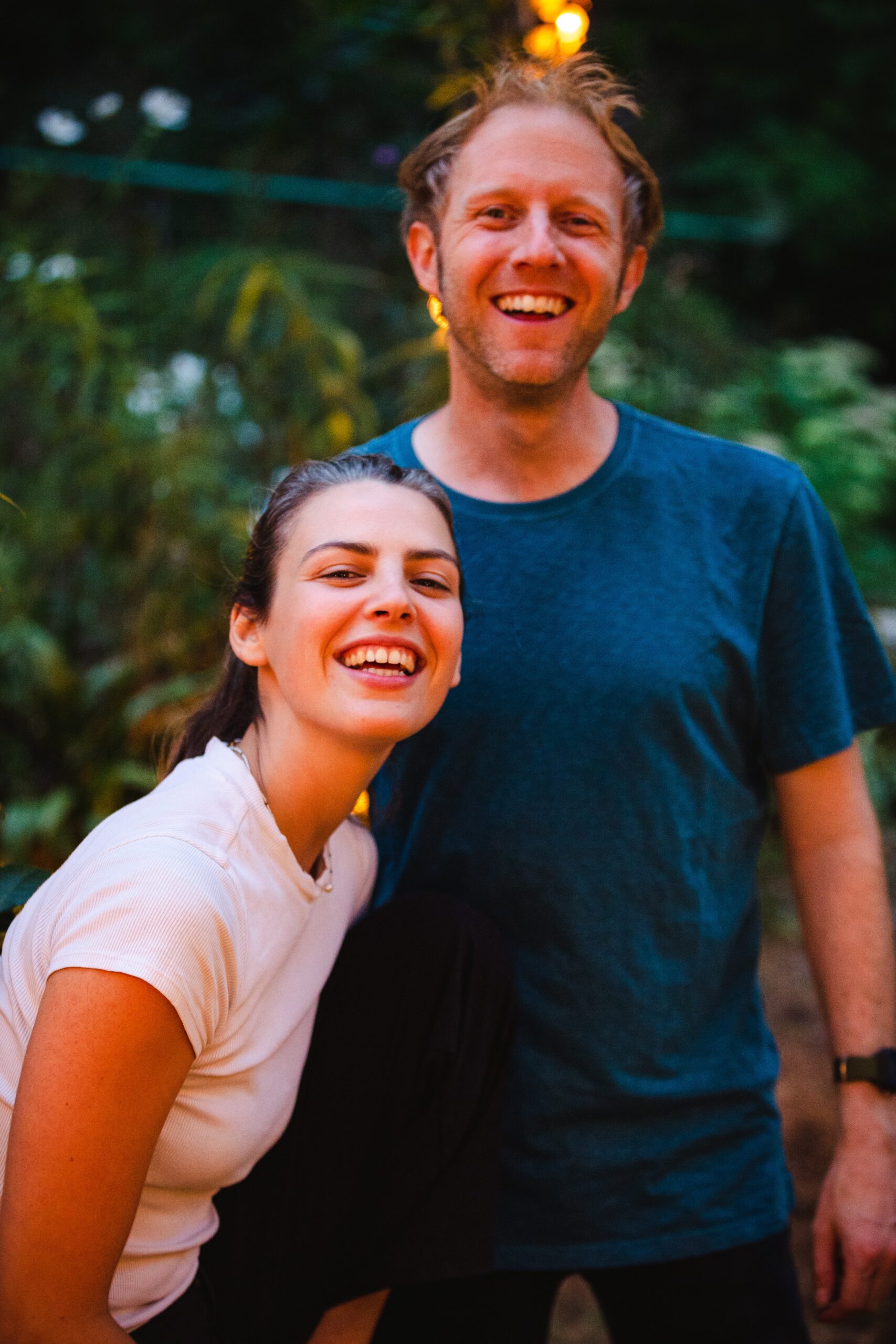 Maya Bovill and Sam Slater - co-directors of Wildlings Festival